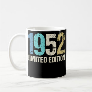 Mug 70e anniversaire Dames Mens 70 ans 1952 Drôle
