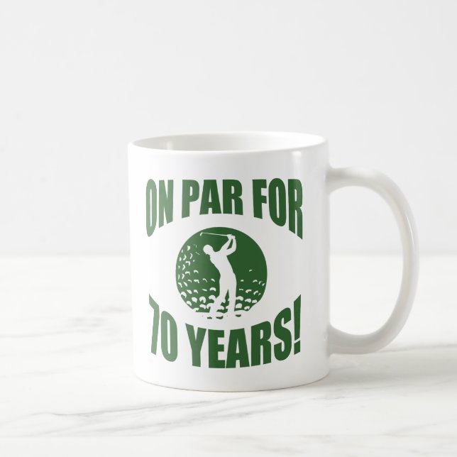 Mug 70e anniversaire de Golfer (Droite)