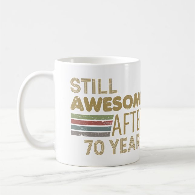 Mug 70e anniversaire extraordinaire (Gauche)