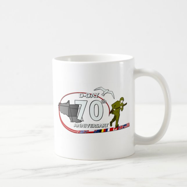 Mug 70e jour d'anniversaire (Droite)