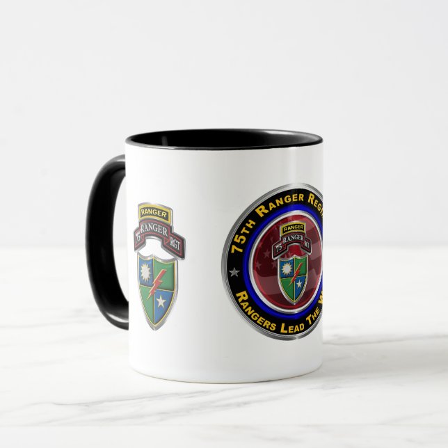 Mug 75e régiment de Rangers (Devant gauche)