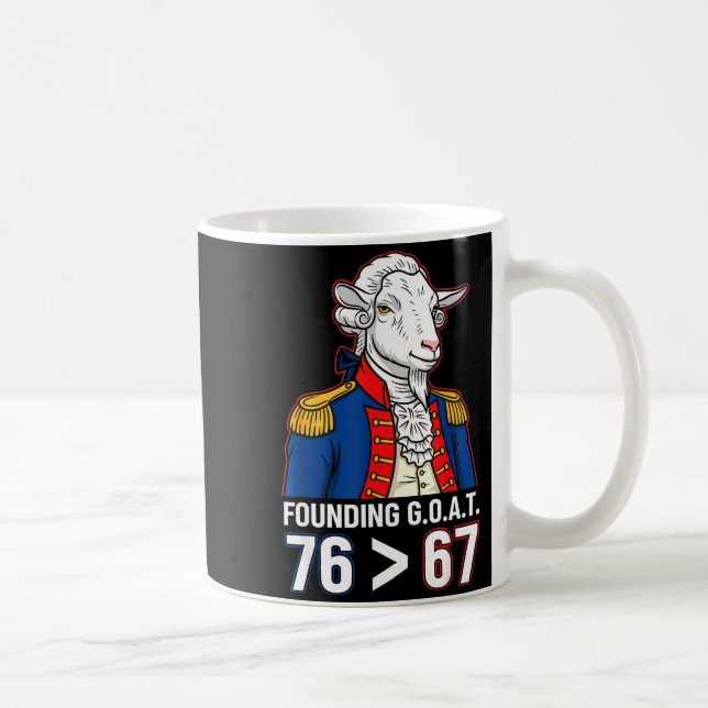 Mug 76 Plus Grand Que 67 George Washington Histoire Am (Droite)