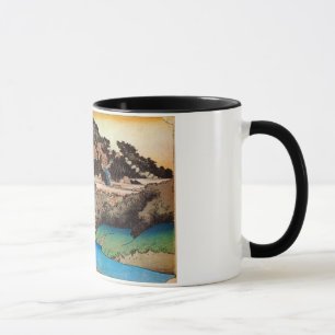 Mug 7. 藤 沢 宿, 重 Fujisawa-juku, Hiroshige, Ukiyo-e, 広