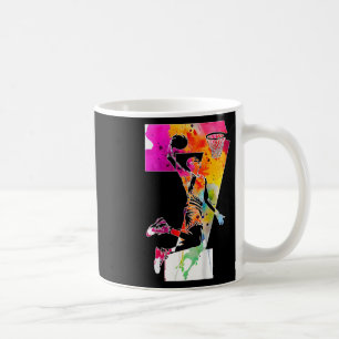 Mug 7 Ans Numéro 7 Croquis 7e Anniversaire