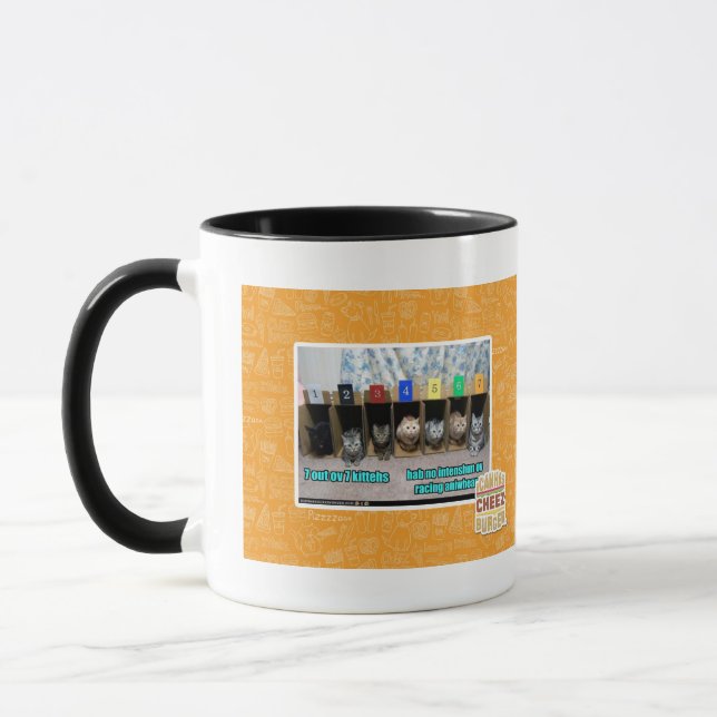 Mug 7 kittehs d'OV 7 (Gauche)
