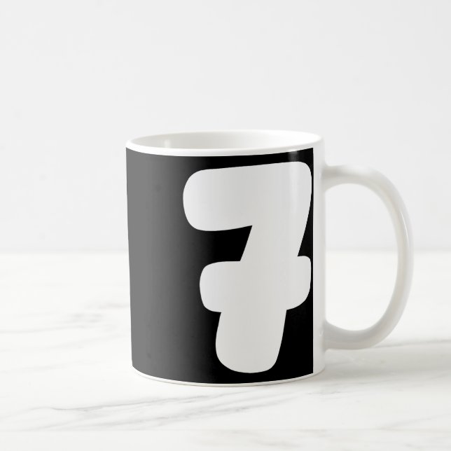 Mug 7 Numéro Six Sept 67 Génération Alpha Argot T Drôl (Droite)