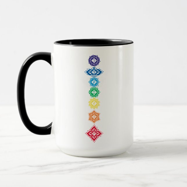 Mug 7 Sept Chakras Énergie (Gauche)