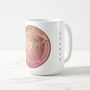 Mug 7e/22 Mariage Anniversaire Cuivre