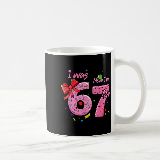 Mug 7e anniversaire j'avais 6 ans maintenant j'ai 7 an (Droite)