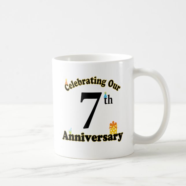 Mug 7ème Anniversaire (Droite)