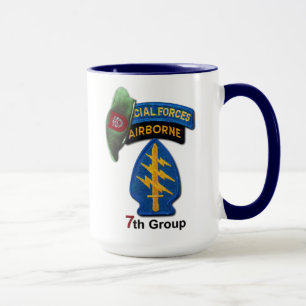 Mug 7ème Vétérinaires des bérets verts SFGA SF de