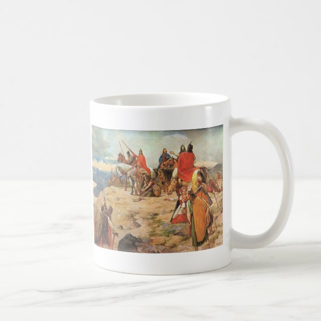 Mug 800px-Oton_Ivekovic, _Dolazak_Hrvata_na_Jadran (Droite)