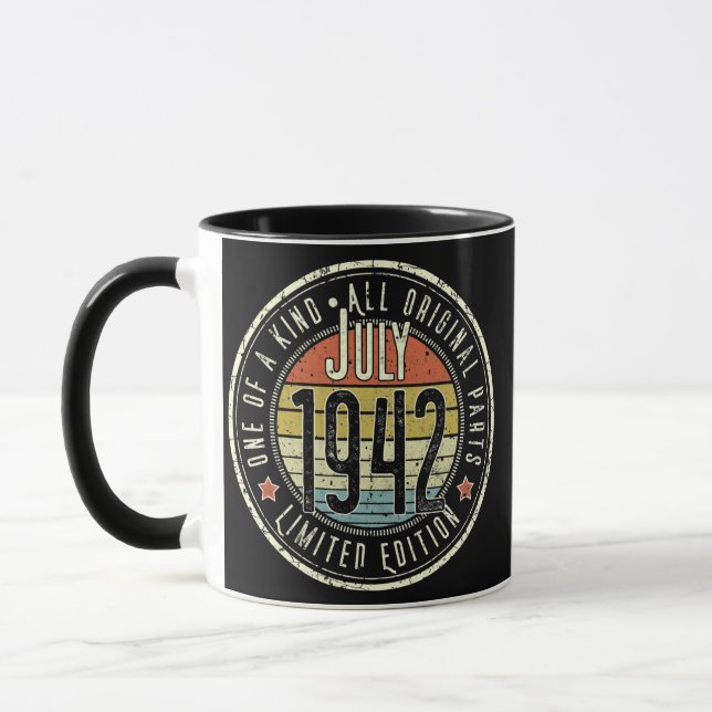 Mug 80 Ancien Juillet 1942 Édition limitée 80e (Gauche)