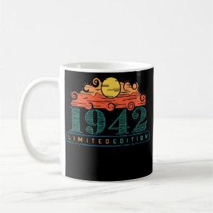 Mug 80e anniversaire Dames Mens 80 ans 1942 Drôle