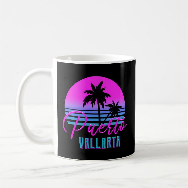 Mug 80S Puerto Vallarta Printemps vacances (Gauche)