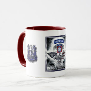 Mug 82e division aéroportée Conception à cadre explosi