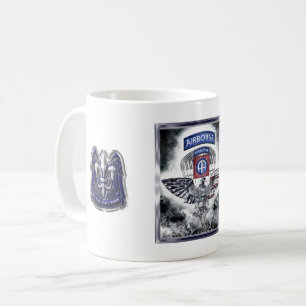 Mug 82e division aéroportée Conception à cadre explosi