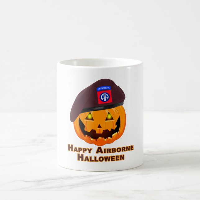 Mug 82e division aéroportée - Happy Airborne Halloween (Centre)