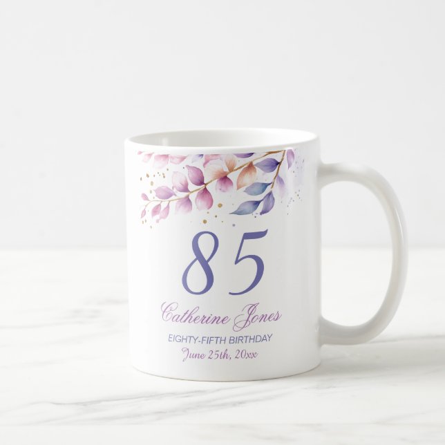 Mug 85e anniversaire Whispers of Lavender and Gold (Droite)