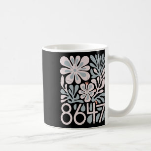 Mug 8647 Résiste à la subtile florale Foxtrot Delta Ta