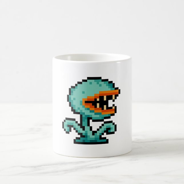 Mug 8-bit Flytrap Monster (Centre)