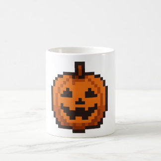 Mug 8-bit Jack O' Lantern