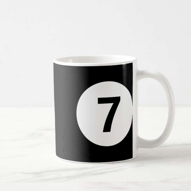 Mug 8 Pool 7 Billiards Costume Lazy Halloween Groupe M (Droite)