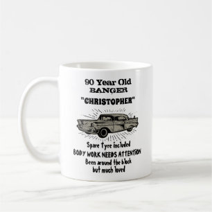 Mug 90e anniversaire Banger Love Vintage Car Retro