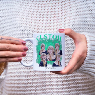 Mug 90's bootleg rap tee custom photo