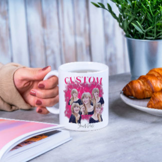 Mug 90's bootleg rap tee custom photo