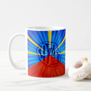 Mug 974 Ile de la Réunion - Drapeau réunionnais