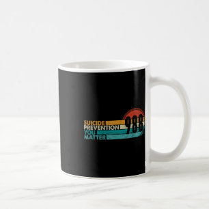 Mug 988 Chemise Prévention du suicide Ligne de vie 988