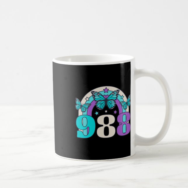 Mug 988 Sensibilisation à la prévention du suicide Ret (Droite)