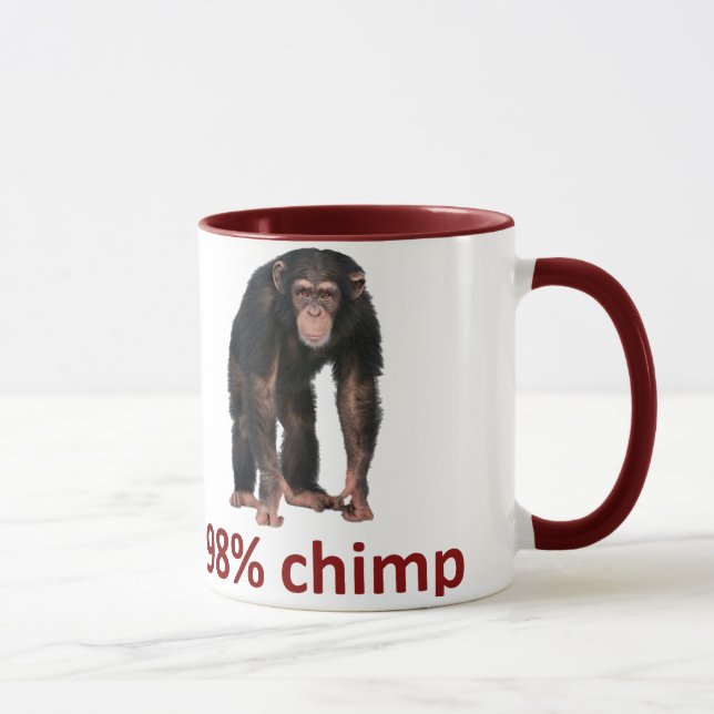 Mug 98% chimpanzé (Droite)
