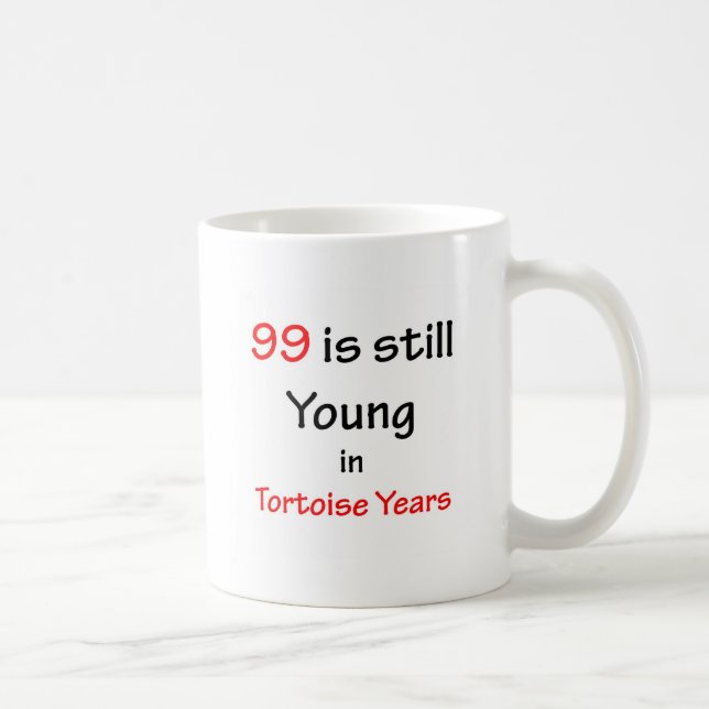 Mug 99 années de tortue (Droite)