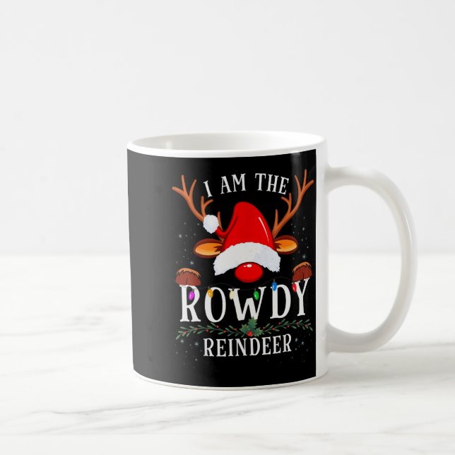 Mug 99 Christmas Reindeer Costume Party - I Am The Row (Droite)