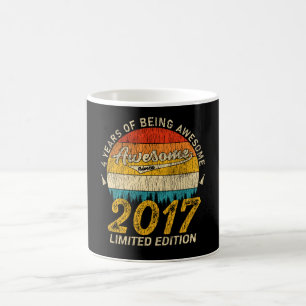Mug 9 Ans Anniversaire Retro Magnifique 9e anniversair