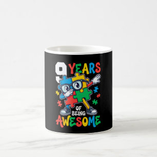 Mug 9 Ans d'être Génial 9ème Anniversaire Dabbing Cass