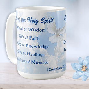 Mug 9 Dons de l'Esprit Saint Verset Biblique, Liste KJ