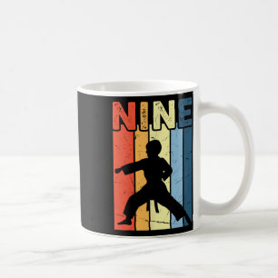 Mug 9 Nine Karate Lover 9e Anniversaire Martia 9 Anniv