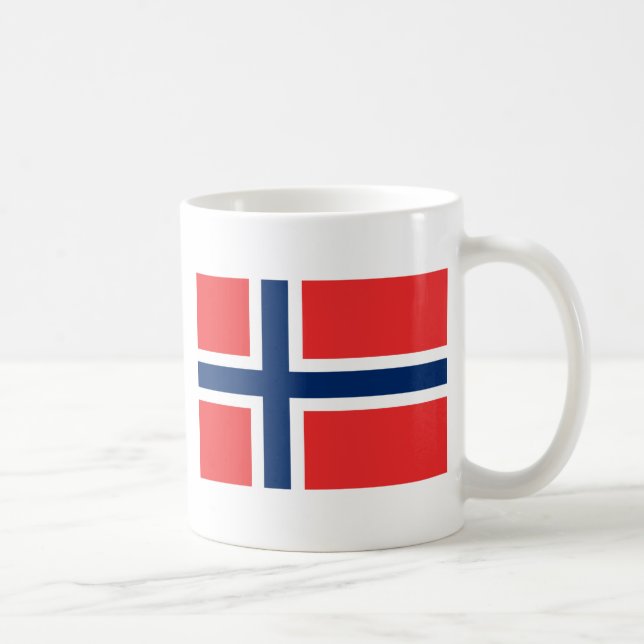 Mug A bas prix ! Drapeau norvégien (Droite)