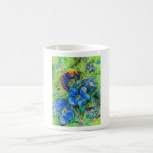 Mug A Bee & Forget-me-not Flowers