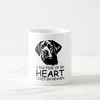 MUG A BIG PICE OF MY HEART LIVES IN HEAVEN