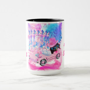 Mug à café à deux tons