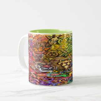 Mug à café à deux tons