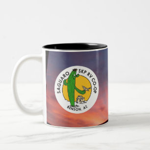 Mug à café à deux tons (11 oz ou 15 oz)