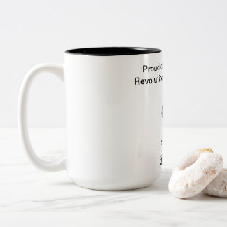 Mug à café à deux tons casquette vétéran de la gue