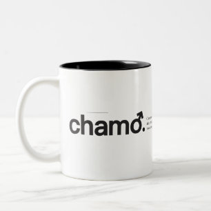 Mug à café à deux tons chamo
