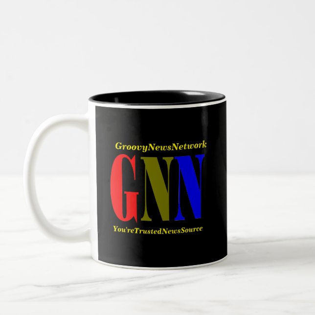 Mug à café à deux tons GNN (Gauche)