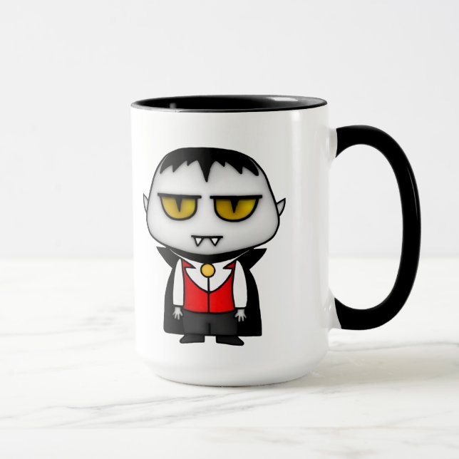 Mug à café à deux tons pour vampire junior (Droite)